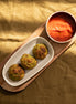 Baked chicken and veg balls x 6